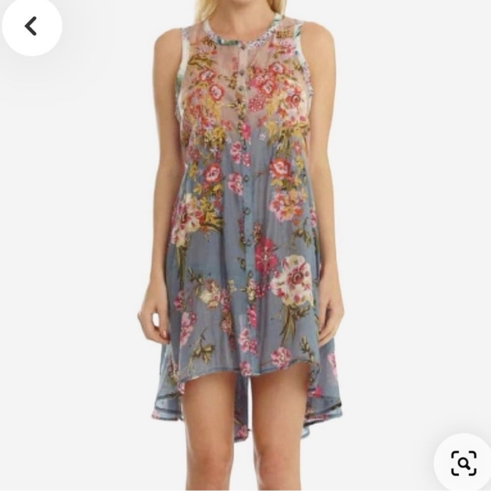 ♥️ Aratta Silent Journey Embroidered Sleeveless Dress